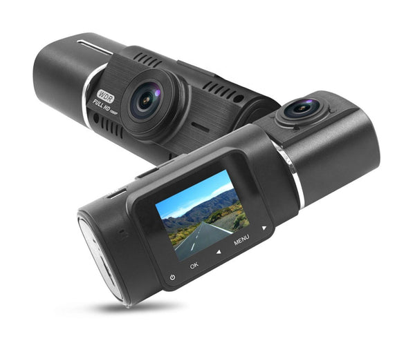 Avison Triple Dashcam with IPS screen and 64GB