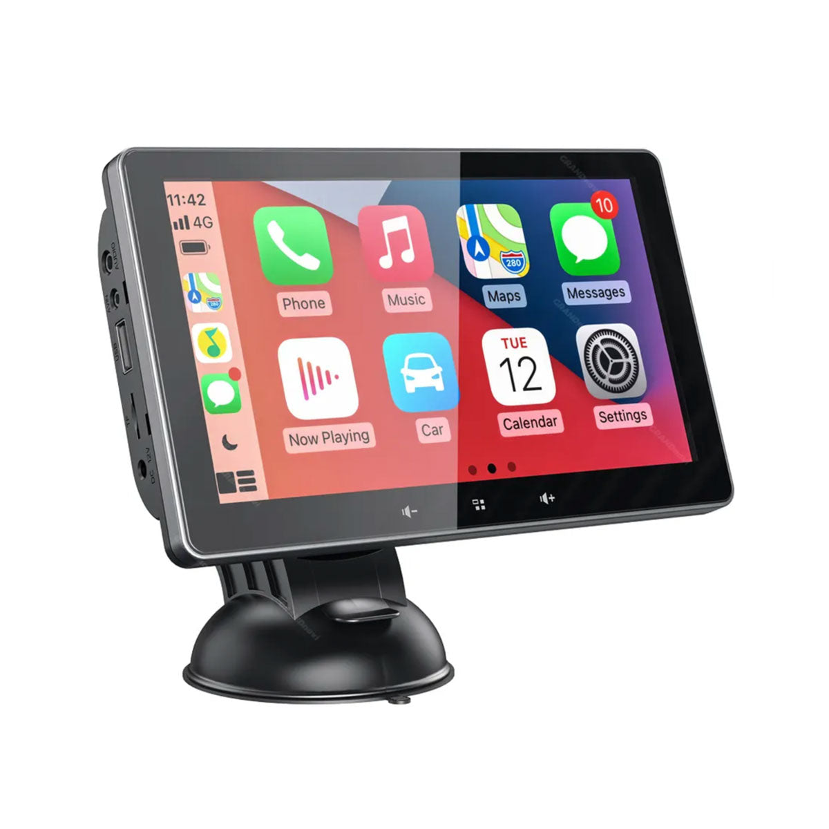Sistema di navigazione portatile con CarPlay e Android Auto | 7 pollici |  Bluetooth | Trasmettitore FM