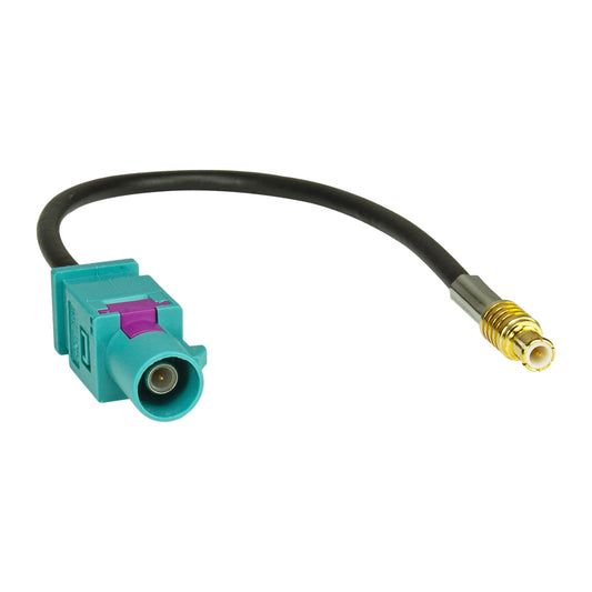 OEM DAB-antenne aansluiten op DAB-interface Fakra (M) op MCX (M)