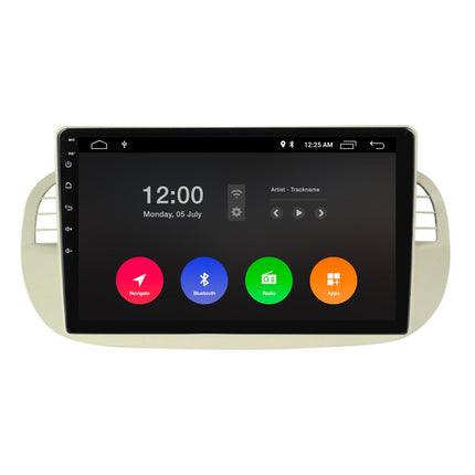 Nawigacja dla fiat 500 | CarPlay | Android | Dab | Bluetooth | I więcej
