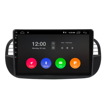 Nawigacja dla Fiata 500 | Full Touch | Carplay | Android | DAB | Bluetooth | i więcej