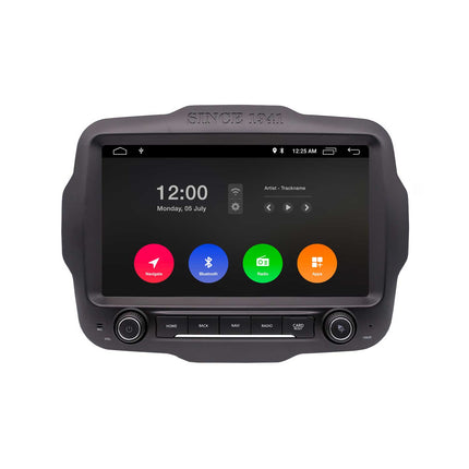 Navigation pour Jeep Renegade 2015-2020 | CarPlay | Android Auto | WIFI | Bluetooth | QLED