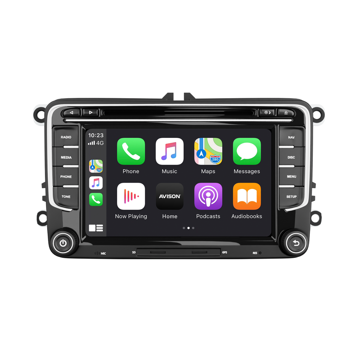 Autoradio & Navigation für VW Seat & Skoda 7″, Android, DAB+