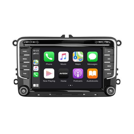 VW Seat & Skoda Navigation Pro | Kabelloses Carplay | Android Auto | DAB+ | 32GB