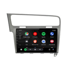 Golf 7 CarPlay Android Auto Autoradio gebürstet grau