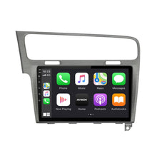 Golf 7 CarPlay Android Auto Autoradio gebürstet grau