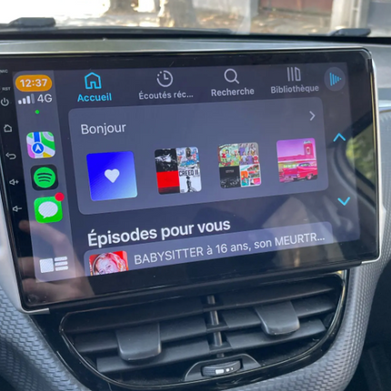 Nawigacja dla Peugeot 2008 208 | Carplay | Android | DAB | Bluetooth