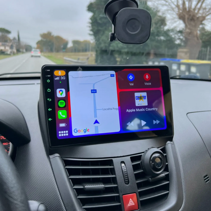 Navigation för Peugeot 207 207CC | Carplay | Android | DAB | Bluetooth