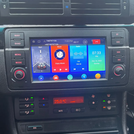Navigation för BMW 3 E46 1998-2006 | Carplay | Android | DAB | Bluetooth