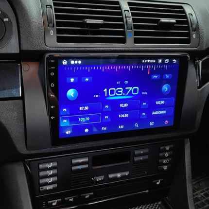 Navigation för BMW E39 E53 1996-2007 | Carplay | Android | DAB | Bluetooth
