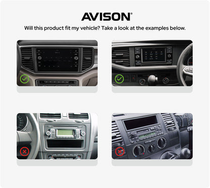 Navigatore per Volkswagen con MIB fit 8" | Carplay | Android Auto | Bluetooth | DAB+