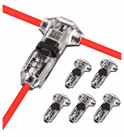 T-Tap Wire Connector – Fast & Secure Cable Connection (No Stripping Required)