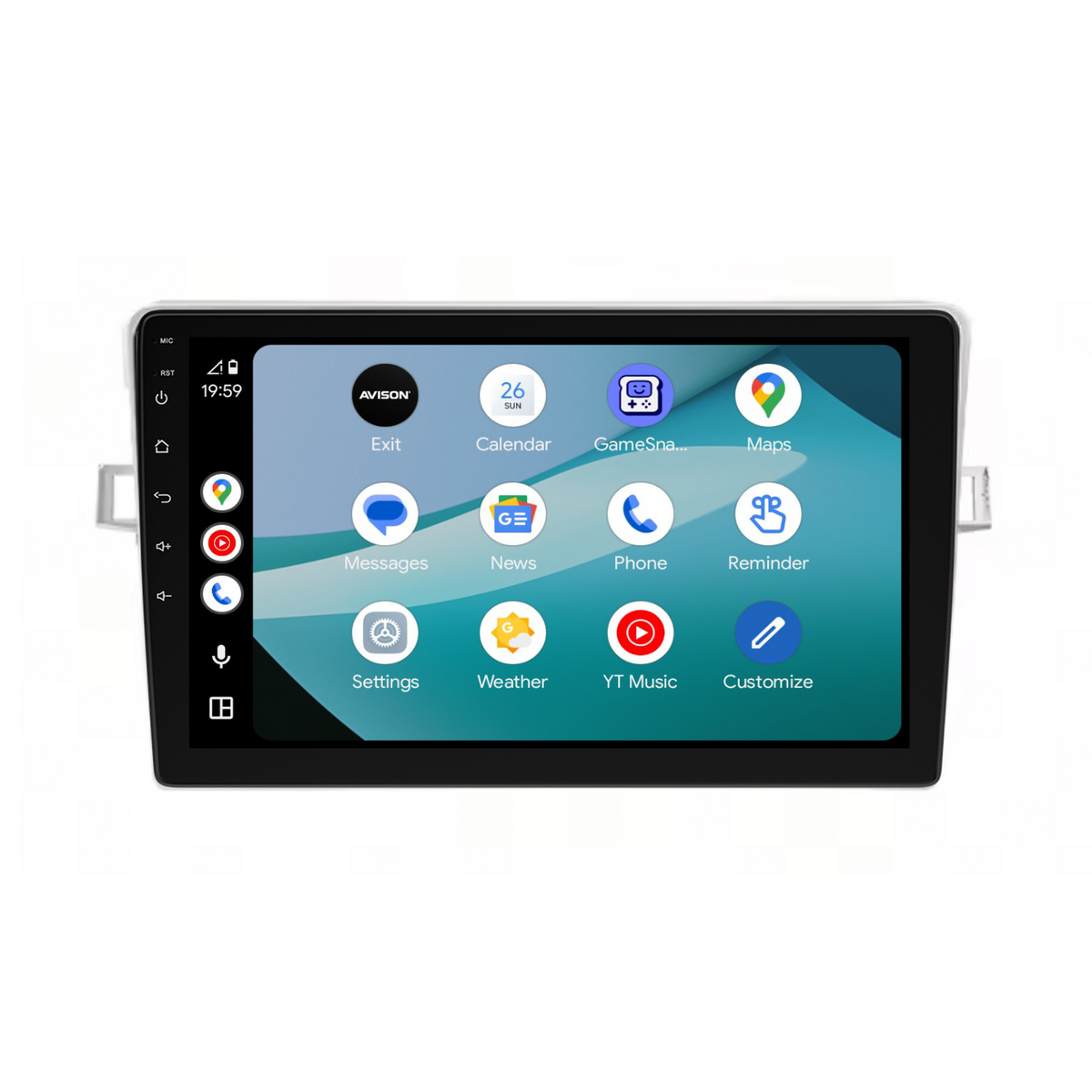 Navigation för Toyota Verso 2009-2018 | CarPlay | Android Auto | WIFI | Bluetooth | QLED | XR6
