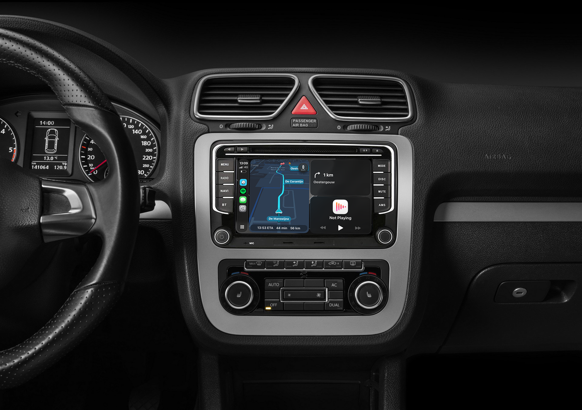 Navigation für VW Seat & Skoda 7" | Carplay | Android | WIFI | DAB+ | 128GB