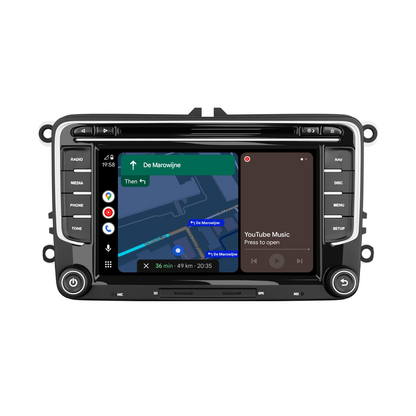 Navigation für VW Seat & Skoda 7" | Carplay | Android | WIFI | DAB+ | 128GB