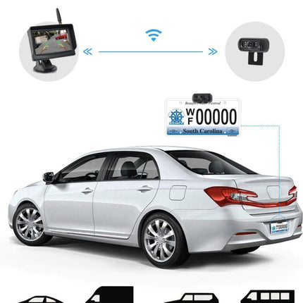 Wireless Reversing Camera Set | Car | Caravan | SUV | Universal | 20M