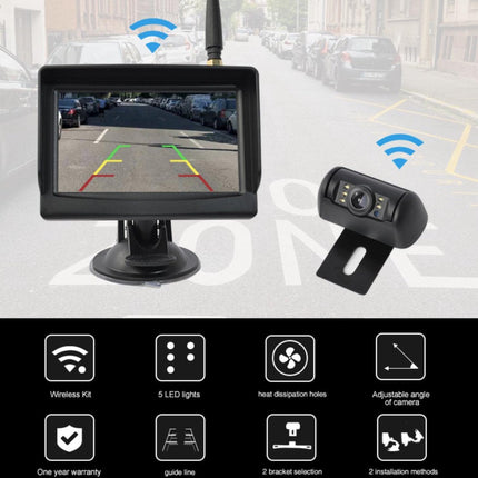 Wireless Reversing Camera Set | Car | Caravan | SUV | Universal | 20M