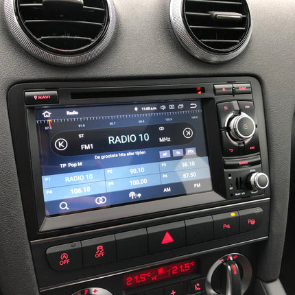 Navigering för Audi A3 | Carplay | Android | Dab | Bluetooth | 32 GB