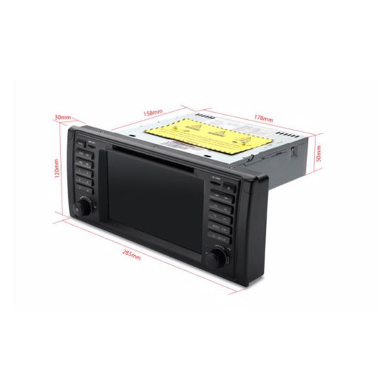 Autoradio & Navigatie voor BMW E39 | Mirrorlink | WIFI | DAB+ | Bluetooth | 32GB