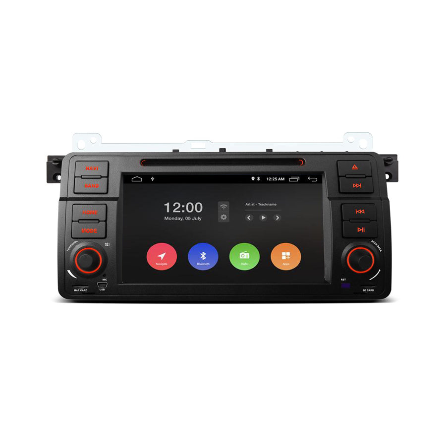 Autoradio & Navigation für BMW E46, Mirrorlink, WIFI, DAB+