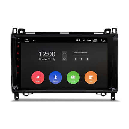 Navigation til Mercedes 9" | CarPlay | Android Auto | DAB+ | Bluetooth