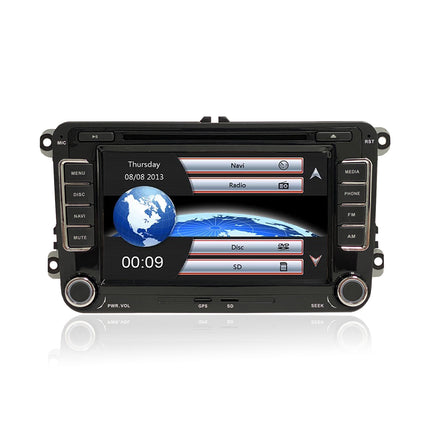 Autoradio & Navigatie voor VW Seat & Skoda 7" | Bluetooth | DAB+ | Meertalige wereldkaart