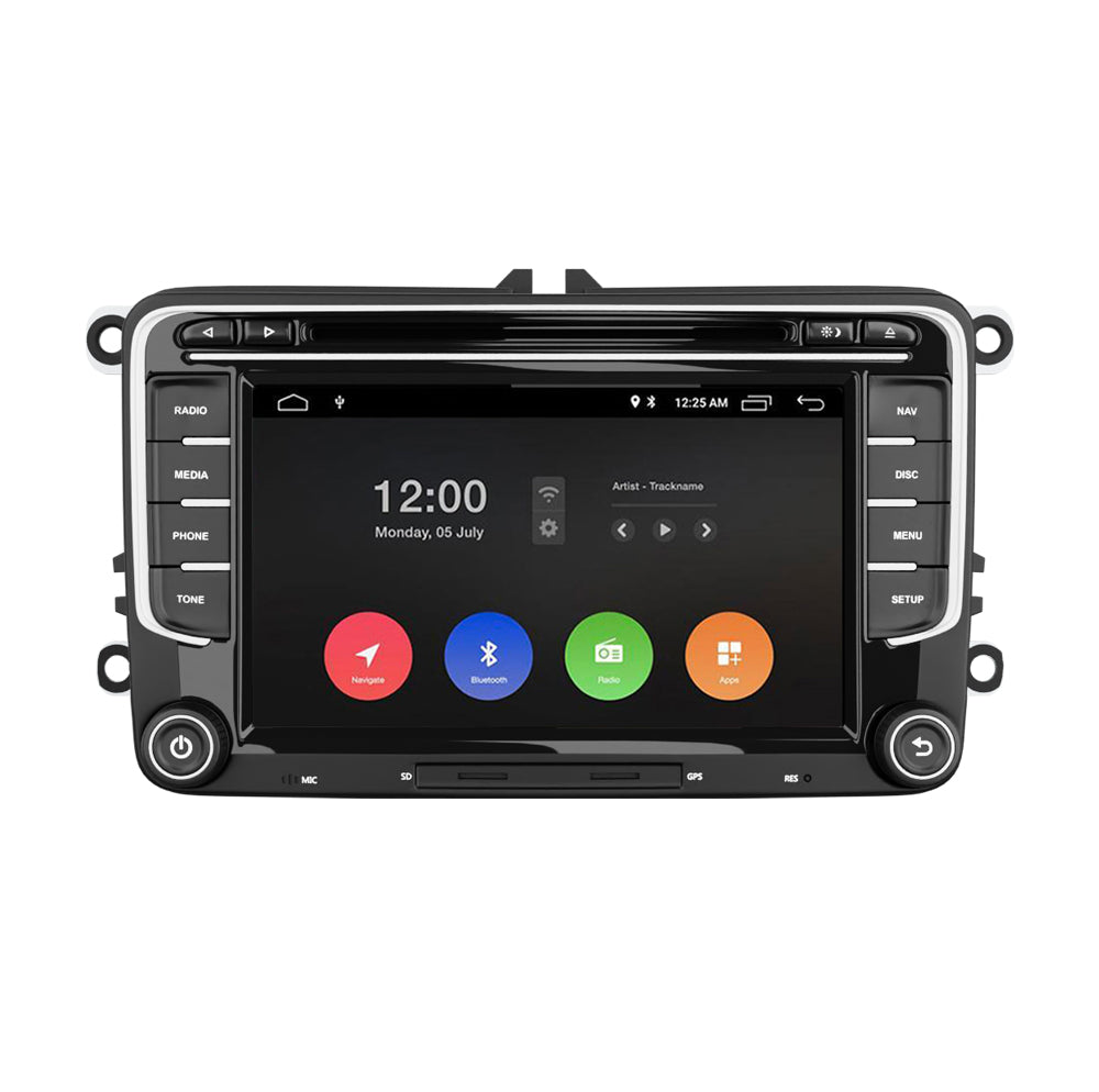 Navigation til VW Skoda 7 "| CarPlay | Android Auto | Bl – Autoradioplaza